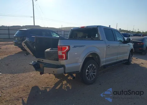 2018 Ford F-150 Xlt from USA, damaged, VIN 1FTEW1CP7JKC33138